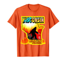 Ladda upp bild till gallerivisning, Funny shirts V-neck Tank top Hoodie sweatshirt usa uk au ca gifts for Wisconsin Bigfoot Patrol National Cryptid Society Sasquatch T-Shirt 3970231