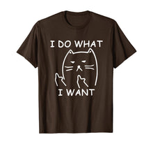 Ladda upp bild till gallerivisning, funny cat shirt : I do what I want with my cat shirt T-Shirt 141515