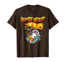Ladda upp bild till gallerivisning, Roast Beef Cow On Beach Vacation Sun Tan Kids Men Women T-Shirt 135688