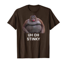 Ladda upp bild till gallerivisning, Uh Oh Stinky Poop Dank Memes Le Monke T-Shirt 293331