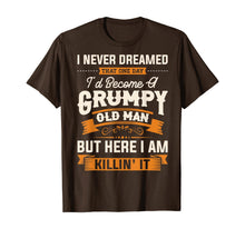 Ladda upp bild till gallerivisning, Funny shirts V-neck Tank top Hoodie sweatshirt usa uk au ca gifts for Mens I Never Dreamed That I'd Become A Grumpy Old Man T-Shirt 477808