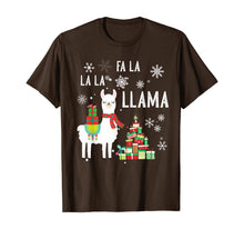 Ladda upp bild till gallerivisning, Funny shirts V-neck Tank top Hoodie sweatshirt usa uk au ca gifts for FA LA LA LLAMA Santa Shirt Christmas Funny Gift Xmas T-Shirt 190849