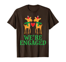 Ladda upp bild till gallerivisning, Funny shirts V-neck Tank top Hoodie sweatshirt usa uk au ca gifts for Christmas Engagement We're Engaged Reindeer Gifts T-Shirt 1115371
