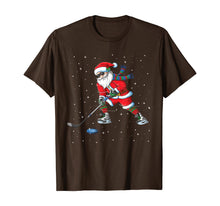 Ladda upp bild till gallerivisning, Funny shirts V-neck Tank top Hoodie sweatshirt usa uk au ca gifts for Funny Santa Claus Christmas Ice Hockey Gifts Kids Boys T-Shirt 93711