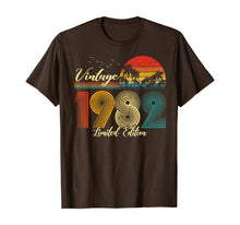 Ladda upp bild till gallerivisning, Vintage 1982 TShirt Limited Edition Men Women - 38 Birthday T-Shirt261069