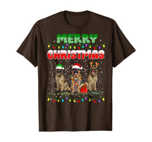 Ladda upp bild till gallerivisning, Funny shirts V-neck Tank top Hoodie sweatshirt usa uk au ca gifts for German Shepherd Dog Tree Christmas Sweater Xmas Dogs Gifts T-Shirt 897453