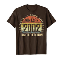 Ladda upp bild till gallerivisning, 18 Year Old Gifts Vintage 2002 Limited Edition 18th Birthday T-Shirt-65842