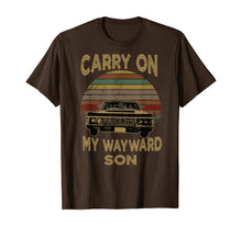 Ladda upp bild till gallerivisning, Funny shirts V-neck Tank top Hoodie sweatshirt usa uk au ca gifts for Carry on my Wayward Son TShirt - Vintage Retro Gift T-Shirt 129739