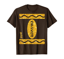 Ladda upp bild till gallerivisning, Gold Crayon Box Halloween Team Group Couple Kids Adult T-Shirt 226285