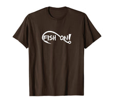 Ladda upp bild till gallerivisning, Funny shirts V-neck Tank top Hoodie sweatshirt usa uk au ca gifts for Fish On T-shirt Fishing Lovers T-shirt 3936404