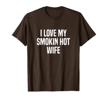 Ladda upp bild till gallerivisning, Funny shirts V-neck Tank top Hoodie sweatshirt usa uk au ca gifts for Mens I Love My Smokin Hot Wife T-Shirt 2092967