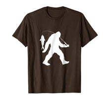 Ladda upp bild till gallerivisning, Funny shirts V-neck Tank top Hoodie sweatshirt usa uk au ca gifts for Bigfoot Fishing Fisherman T-Shirt Funny Sasquatch Gift 2721458