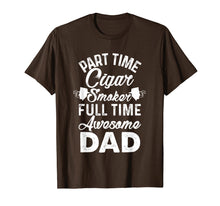 Ladda upp bild till gallerivisning, Funny shirts V-neck Tank top Hoodie sweatshirt usa uk au ca gifts for Mens Part Time Cigar Smoker Full Time Awesome Dad Tee Shirt 2040255