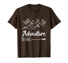 Ladda upp bild till gallerivisning, Funny shirts V-neck Tank top Hoodie sweatshirt usa uk au ca gifts for Camp Shirts And So The Adventure Begins T-Shirt 2163012