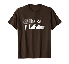 Ladda upp bild till gallerivisning, Mens The Catfather T-Shirt Funny Father's Day Gift for Cat Daddy 552980