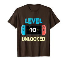 Ladda upp bild till gallerivisning, Funny shirts V-neck Tank top Hoodie sweatshirt usa uk au ca gifts for Level 10 unlocked Switch Gamer 10th Birthday Gift T-shirt 4024724