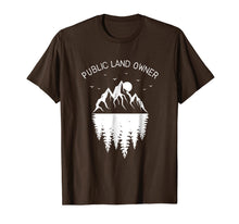 Ladda upp bild till gallerivisning, Public Landowner T-shirt; Proud Public land 870432