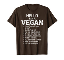 Ladda upp bild till gallerivisning, Funny Pro Vegan Activism Tshirt Gym Athlete Gift Christmas