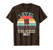 Ladda upp bild till gallerivisning, Funny shirts V-neck Tank top Hoodie sweatshirt usa uk au ca gifts for 15th Birthday Vintage 15 Years Old Level 15 Unlocked TShirt 3536774