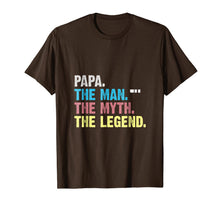 Ladda upp bild till gallerivisning, Mens The Man The Myth The Legend Shirt for Mens Papa Dad 62395