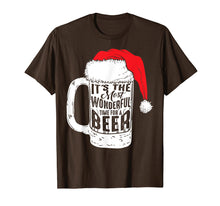 Ladda upp bild till gallerivisning, Funny shirts V-neck Tank top Hoodie sweatshirt usa uk au ca gifts for It's The Most Wonderful Time For A Beer Shirt Christmas Gift 1968084