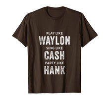 Ladda upp bild till gallerivisning, Funny shirts V-neck Tank top Hoodie sweatshirt usa uk au ca gifts for Play Like Waylon, Sing Like Cash, Party Like Hank Shirt 395410
