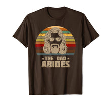Ladda upp bild till gallerivisning, Mens The Dad Abides Retro Father's Day T-Shirt 79114