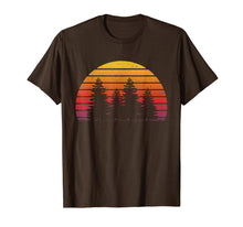 Ladda upp bild till gallerivisning, Funny shirts V-neck Tank top Hoodie sweatshirt usa uk au ca gifts for Retro Sun Minimalist Pine Tree Design T-Shirt 2135260