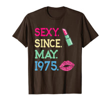 Ladda upp bild till gallerivisning, Funny shirts V-neck Tank top Hoodie sweatshirt usa uk au ca gifts for Funny 44th Birthday Gifts Sexy Since May 1975 T-Shirt Women 3391099