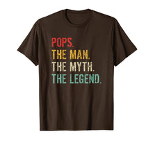 Ladda upp bild till gallerivisning, Pops The Man The Myth The Legend T-Shirt 20747