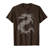 Ladda upp bild till gallerivisning, Dnd Dragon Word Art Tabletop Game Group T-Shirt