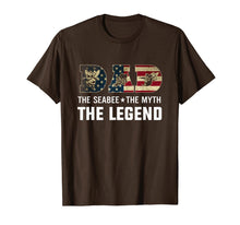 Ladda upp bild till gallerivisning, Dad The Navy Seabee The Myth The Legend 98385