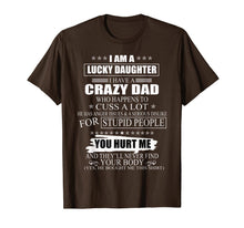 Ladda upp bild till gallerivisning, Lucky Daughter Tshirt gift from Dad father's day gift 780325