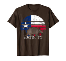 Ladda upp bild till gallerivisning, Funny shirts V-neck Tank top Hoodie sweatshirt usa uk au ca gifts for Austin TX Armadillo State Flag Texas Pride shirt T-Shirt 1327645