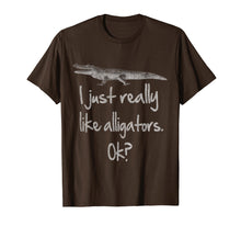 Ladda upp bild till gallerivisning, Funny shirts V-neck Tank top Hoodie sweatshirt usa uk au ca gifts for I Just Really Like Alligators OK - Funny Alligator T-shirt 2054707