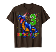Ladda upp bild till gallerivisning, Funny shirts V-neck Tank top Hoodie sweatshirt usa uk au ca gifts for Boys Rawr I'm 3 3rd Birthday Dinosaur Shirts Dinosaur Gift 1564513