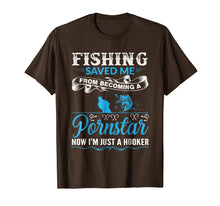 Ladda upp bild till gallerivisning, Funny shirts V-neck Tank top Hoodie sweatshirt usa uk au ca gifts for Funny Fishing T-shirt Saved Me From Becoming A PornStar 2024639