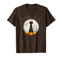 Ladda upp bild till gallerivisning, Funny shirts V-neck Tank top Hoodie sweatshirt usa uk au ca gifts for Halloween Shirt Cat in Moon Pumpkin Cute Funny Kids Gift 2125819