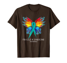 Ladda upp bild till gallerivisning, Funny shirts V-neck Tank top Hoodie sweatshirt usa uk au ca gifts for FRAGILE X SYNDROME AWARENESS Tee Shirt - butterfly T-Shirt 3498326