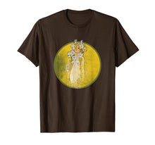 Ladda upp bild till gallerivisning, Funny shirts V-neck Tank top Hoodie sweatshirt usa uk au ca gifts for Vintage art nouveau shirt Alphonse Mucha lily t-shirt 393788