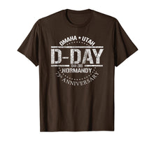Ladda upp bild till gallerivisning, WW2 D-Day 75th Anniversary 1944-2019 Omaha Utah Beach T-Shirt 128829