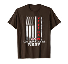 Ladda upp bild till gallerivisning, Funny shirts V-neck Tank top Hoodie sweatshirt usa uk au ca gifts for Armed Forces US Navy Vintage Veteran T-Shirt 1970230