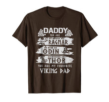 Ladda upp bild till gallerivisning, Viking Daddy As Odin As Thor Father Day Tee Shirt 130554