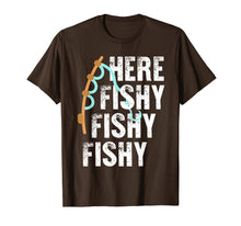 Ladda upp bild till gallerivisning, Funny shirts V-neck Tank top Hoodie sweatshirt usa uk au ca gifts for Here Fishy Fishy Lucky Fisherman T-Shirt: Fishing Game On 415753