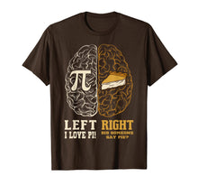 Ladda upp bild till gallerivisning, Pi Day T Shirt Left vs. Right Brain Pie Great Gift Idea 745150