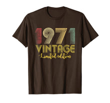 Ladda upp bild till gallerivisning, Funny shirts V-neck Tank top Hoodie sweatshirt usa uk au ca gifts for Vintage 1971 T-Shirt Born in 1971 Retro 48th Birthday Gifts 2647586