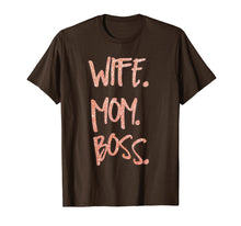Ladda upp bild till gallerivisning, Funny shirts V-neck Tank top Hoodie sweatshirt usa uk au ca gifts for Wife Mom Boss Rose Gold Glittery Shirt 779410