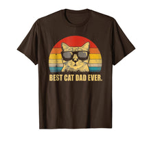 Ladda upp bild till gallerivisning, Vintage Best Cat Dad Ever T-Shirt Cat Daddy Father Gift Men 96797