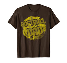 Ladda upp bild till gallerivisning, Mens Softball Dad Coach Player Father Daddy Father's Day Gift T-Shirt 135692