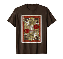 Ladda upp bild till gallerivisning, The Big Lebowski The Dude Abides Playing Card T-Shirt